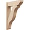 Ekena Millwork 7 1/2-in W x 24-in D x 36-in H Funston Slat Rough Cedar Woodgrain TimberThane Outlooker, Primed Tan OUTUR075X24X36FST24RCPR - alternate 1